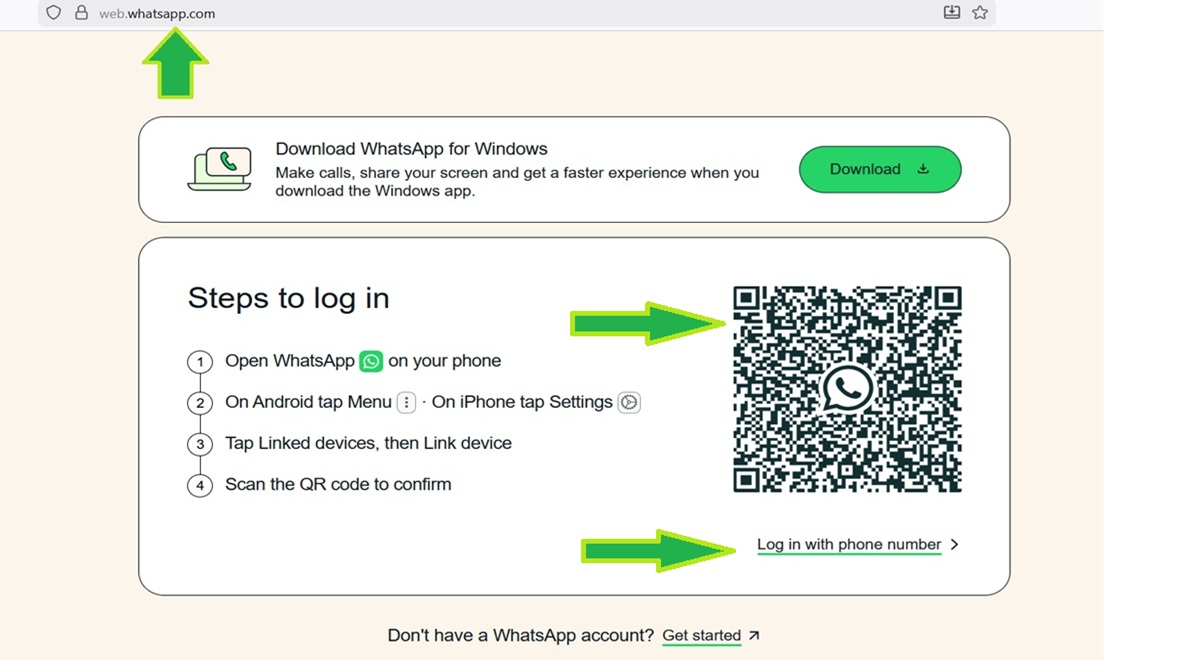 whatsapp web website