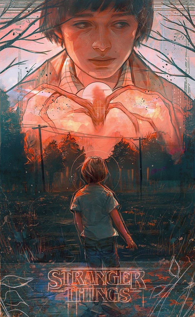stranger things fanart 《怪奇物语》同人图